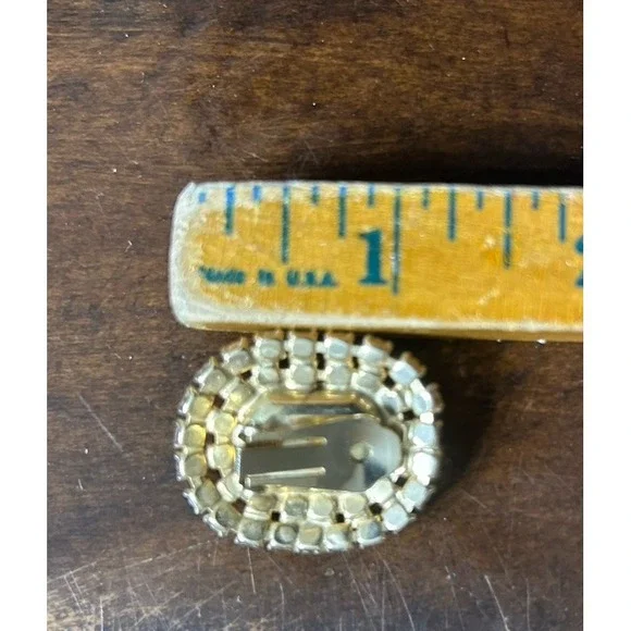 D&E Juliana? Pink Rhinestone Moonglow Cabochon Set Necklace Bracelet Earrings - Picture 7 of 8